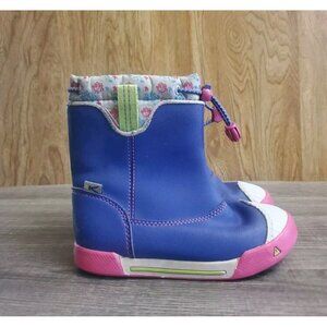 Keen Kids' Blue and Pink Boots